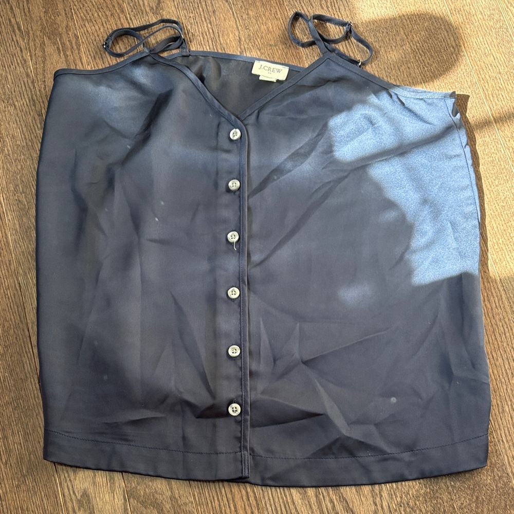 J. Crew Midnight Blue Sleeveless Top